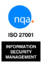 Logo for ISO 27001