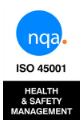 Logo for ISO 45001
